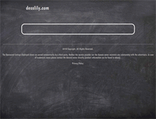 Tablet Screenshot of desslily.com